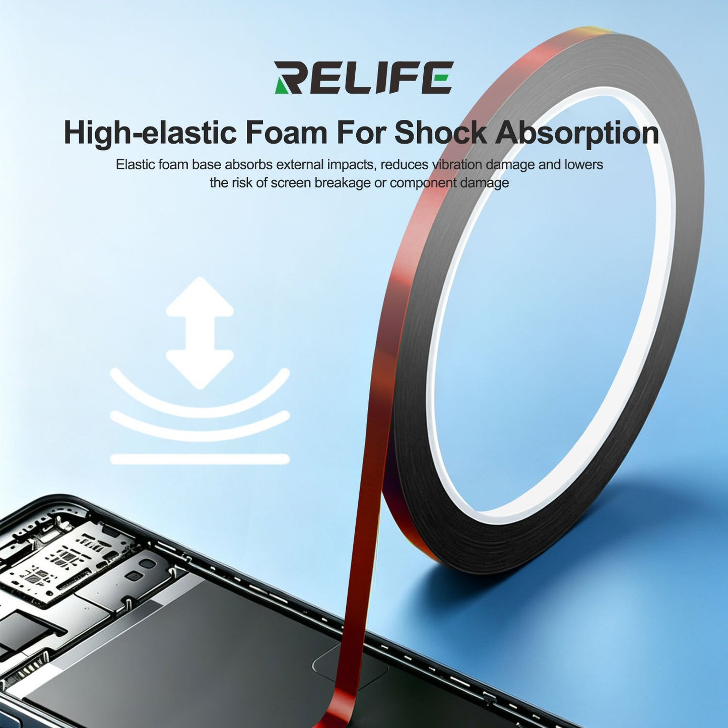 Relife HX2 Sealing & Cushioning Double-Sided Tape 3mm x 10m For Phone Repair Tape FoneFunShop