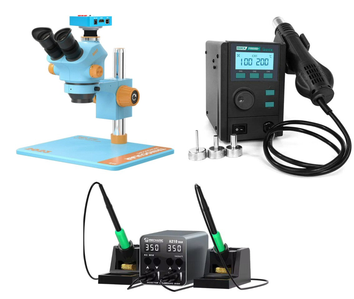 Ultimate Microscope and Rework Station Phone Repair Kit - 2025 Version ...