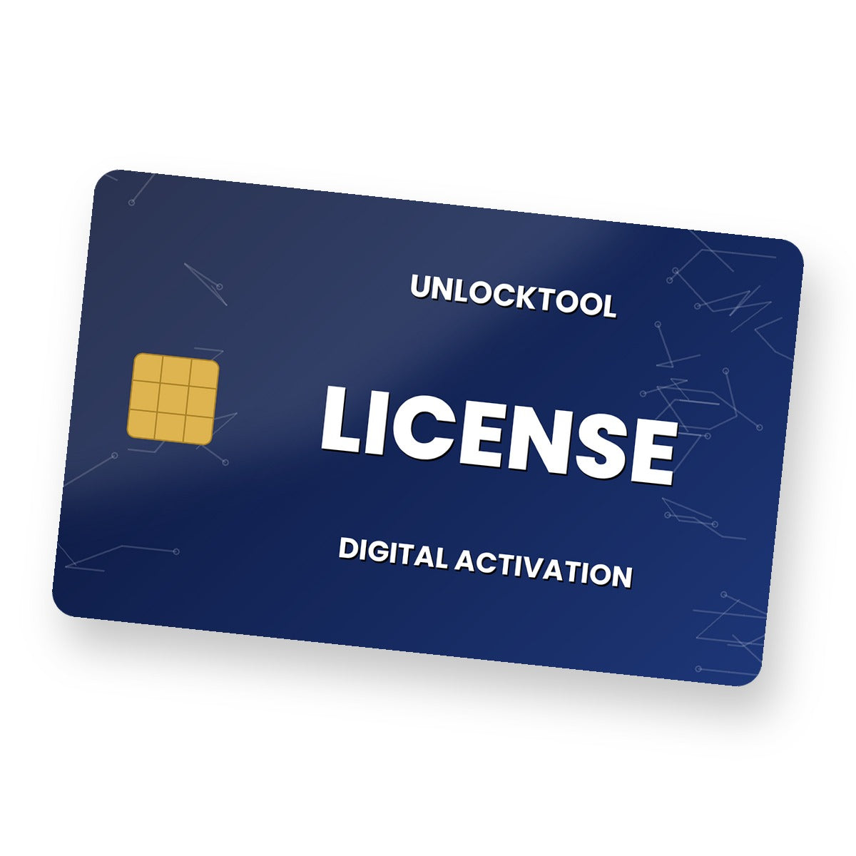 UnlockTool License digital activation card