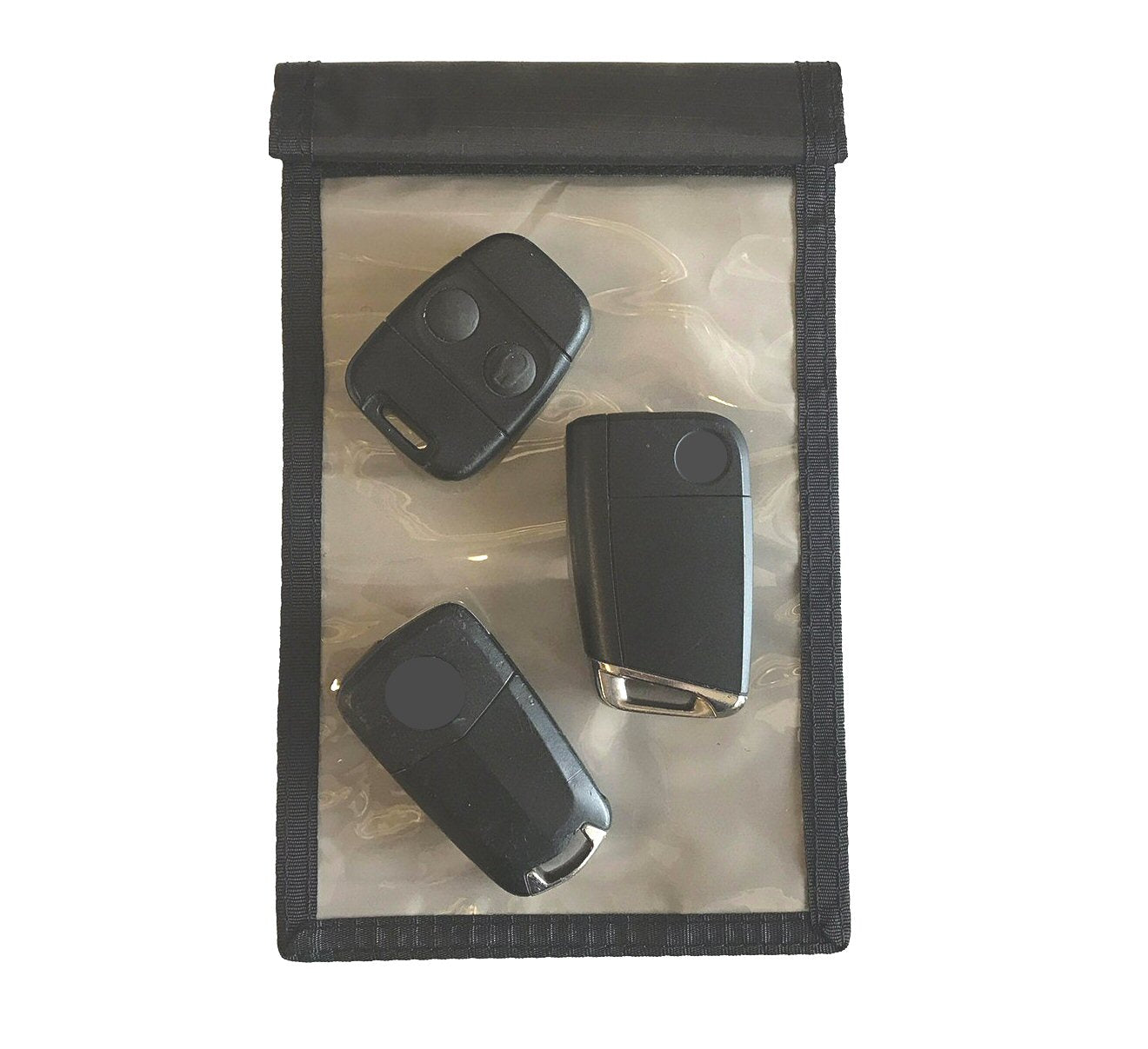 Family Sized Car Key Faraday Bag Signal Blocker for Keyless Car Fob Anti-Theft Protection Protector FoneFunShop