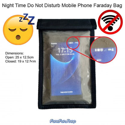 Faraday Bag Signal Blocker Do Not Disturb Night Time for Smartphone Faraday FoneFunShop