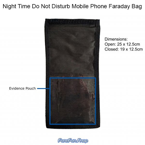 Faraday Bag Signal Blocker Do Not Disturb Night Time for Smartphone Faraday FoneFunShop