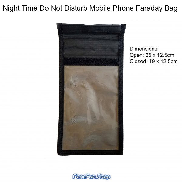Faraday Bag Signal Blocker Do Not Disturb Night Time for Smartphone Faraday FoneFunShop