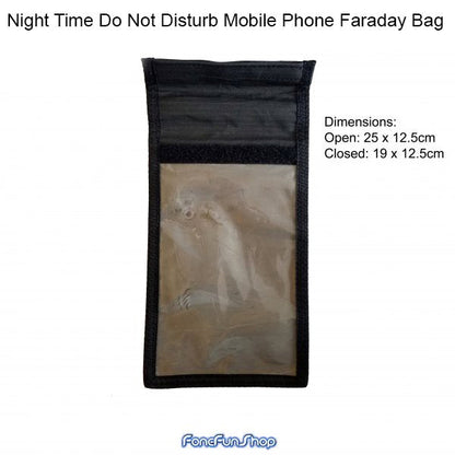 Faraday Bag Signal Blocker Do Not Disturb Night Time for Smartphone Faraday FoneFunShop