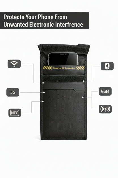 VKPS1 Phone Shield Faraday Bag - Signal Blocking Pouch for Smartphones - product detail