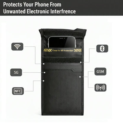 Faraday Bag Signal Blocker VKPS1 - Phone Shield Security Pouch for Smartphones and Keyless Car Key Fobs Faraday FoneFunShop
