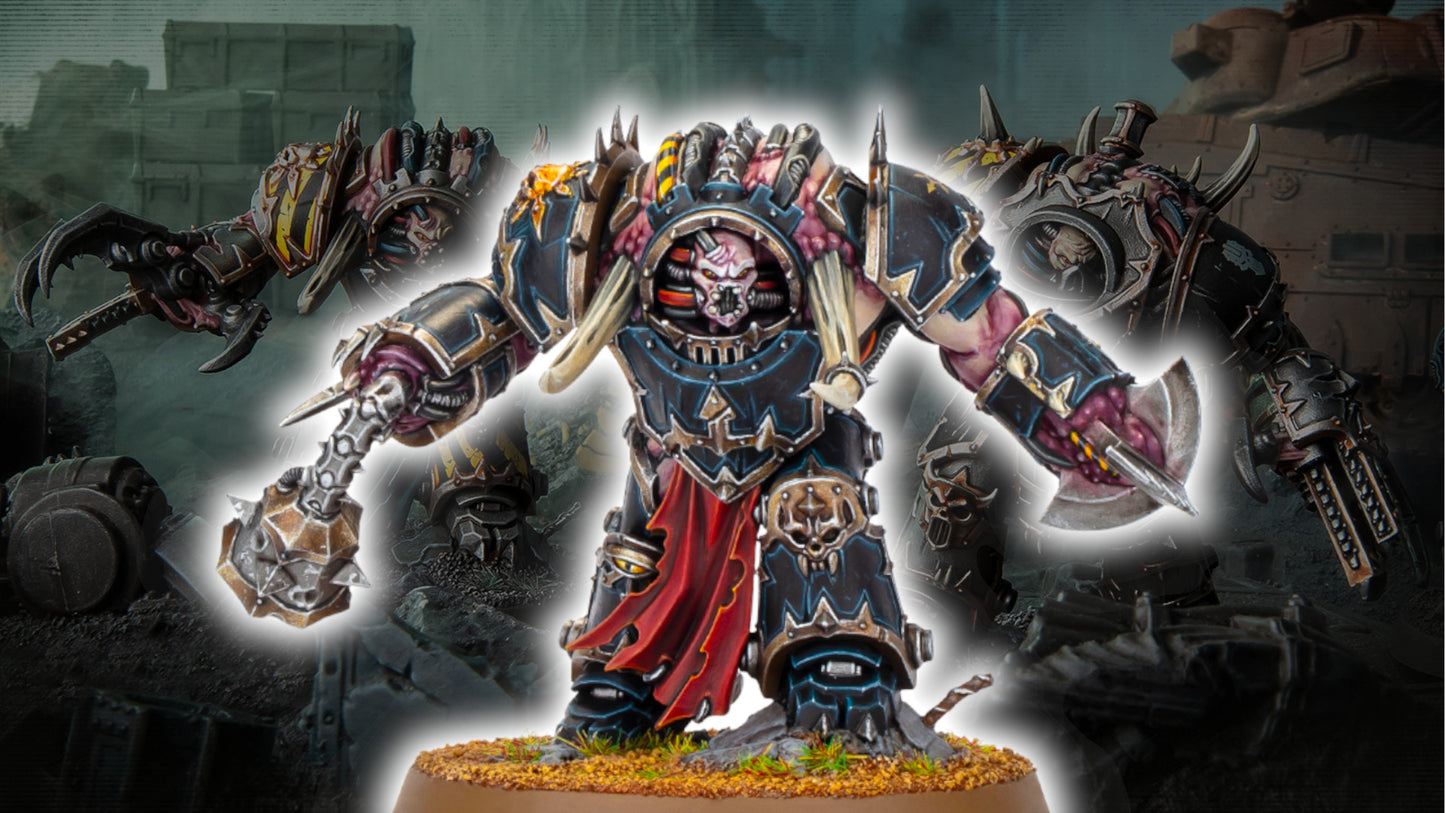 Warhammer 40,000: Chaos Space Marines: Mutilators (43-43) Figure Games Workshop