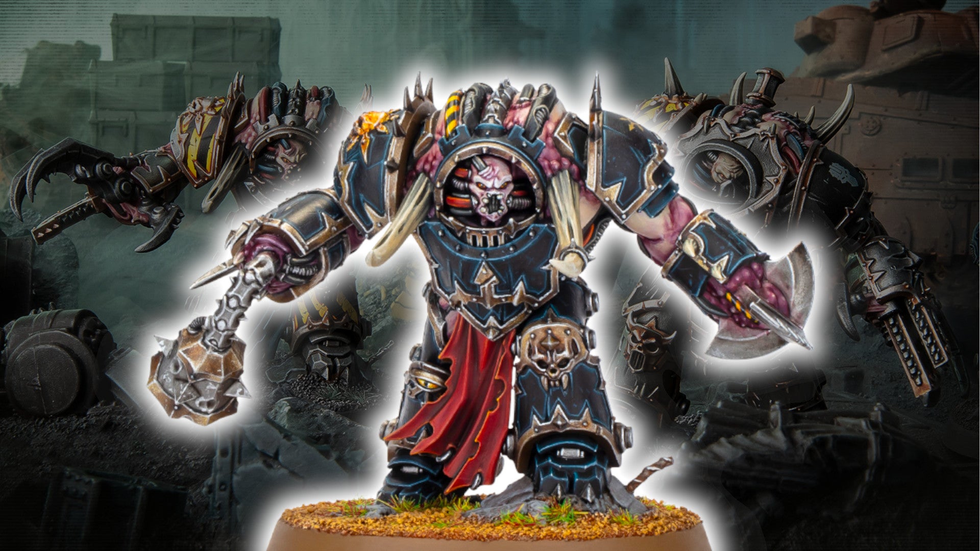 Warhammer 40,000: Chaos Space Marines: Mutilators (43-43) Figure Games Workshop