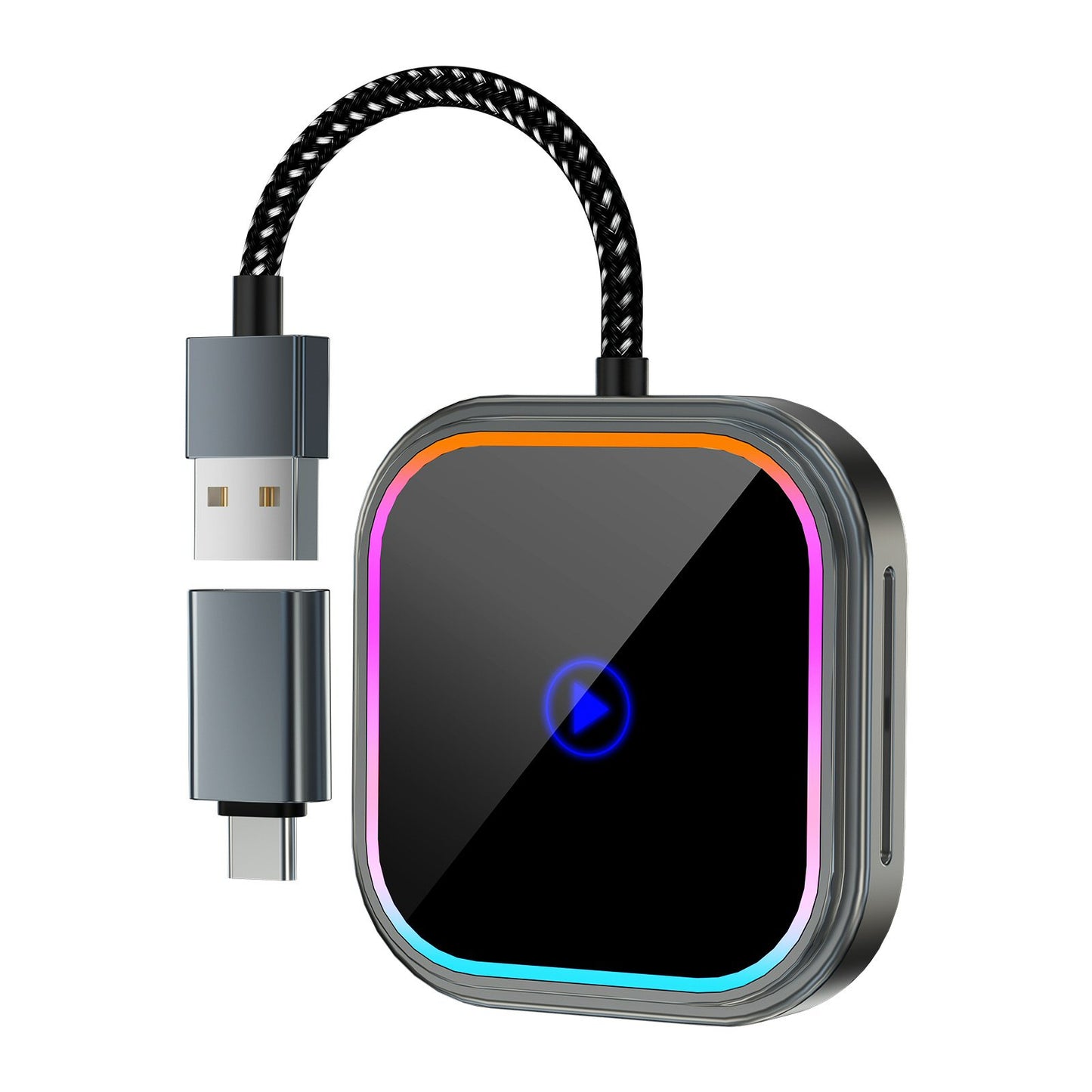 Wireless Bluetooth Car Stereo Adapter for Apple Carplay and Android Auto - USB-C Car FoneFunShop