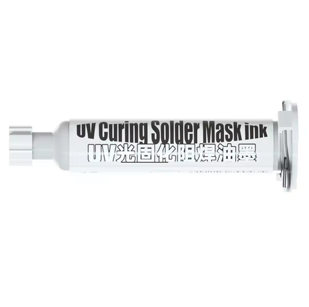 Mechanic 10ML GY UVH900 White UV Curable Solder Mask Paint For PCB Jumper Wire Solder FoneFunShop