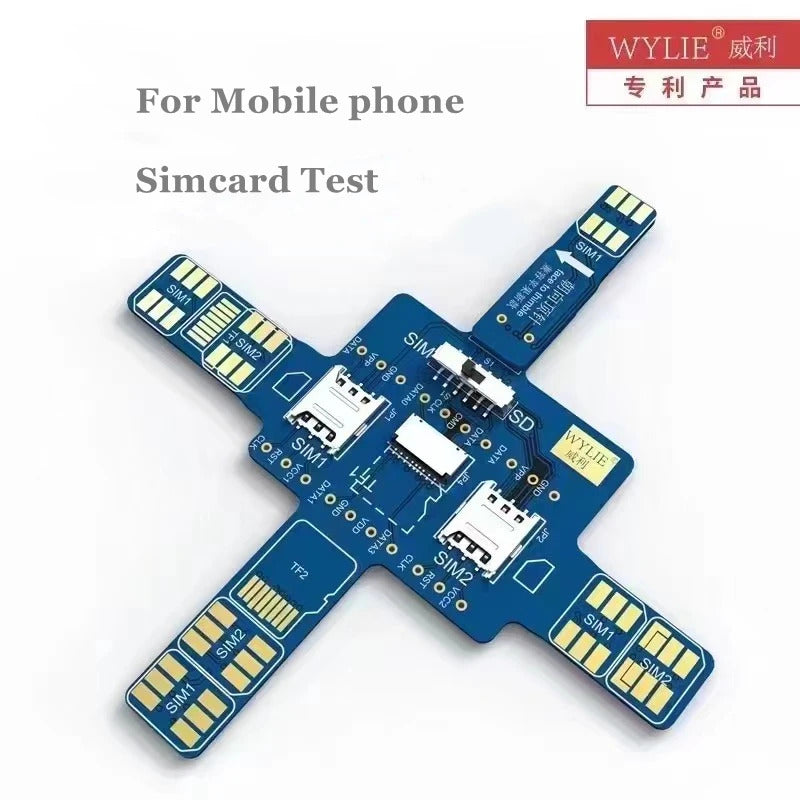 Wylie Smart Phone Signal Test Board for iOS and Android SD Dual Sim Tester Kit Sim FoneFunShop