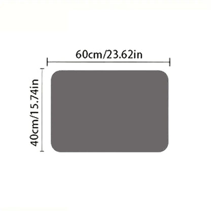 Christmas Reindeer With Santa Hat Doormat 40x60cm - Durable Festive Welcome Mat Door Mat FoneFunShop