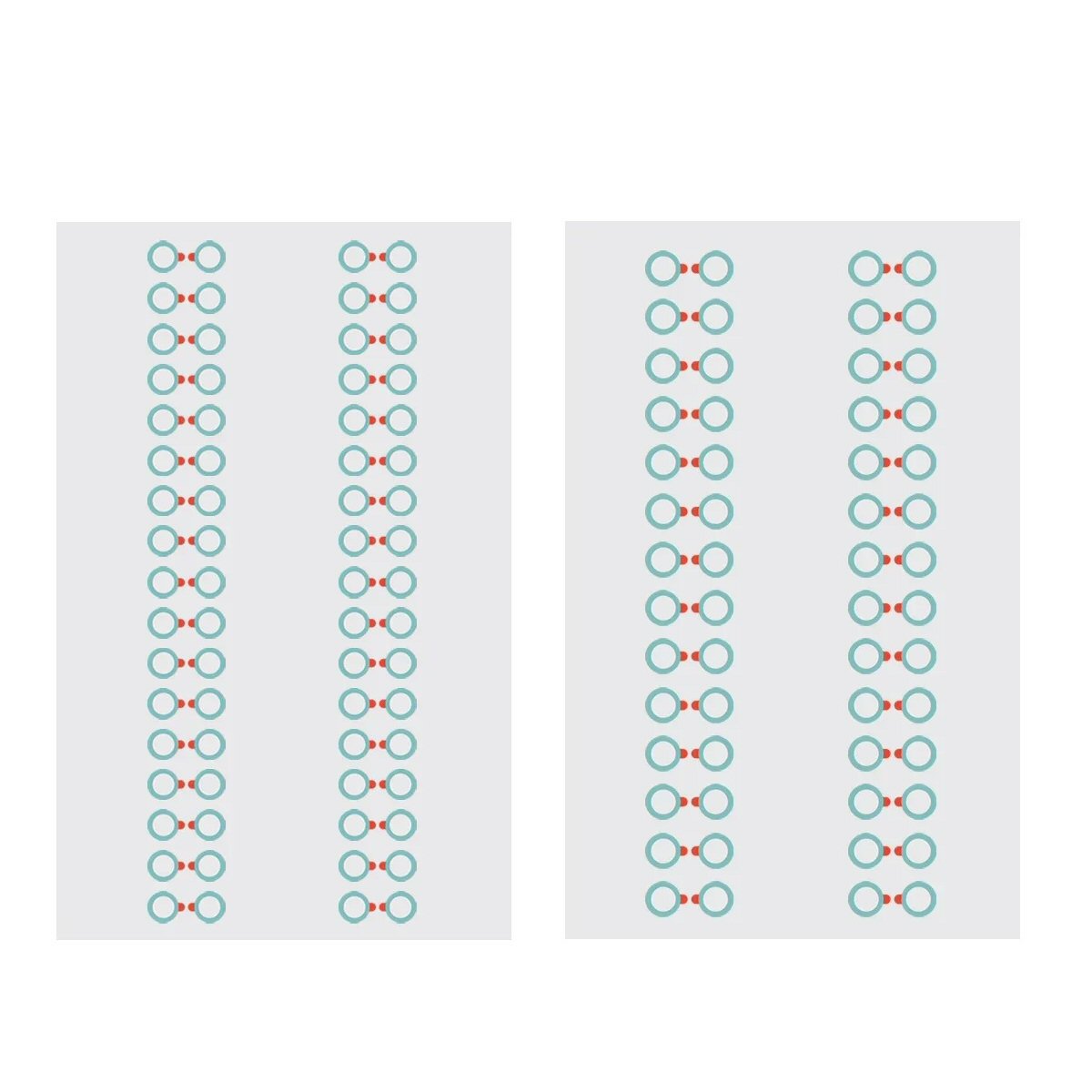 Phone Camera Lens Protection Stickers 328pcs in 6 sizes Anti-Scratch Dust-Proof YCS Adhesive FoneFunShop