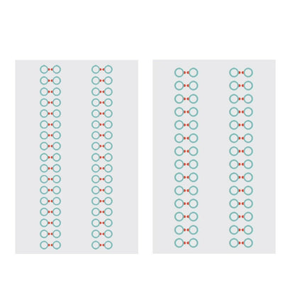 Phone Camera Lens Protection Stickers 328pcs in 6 sizes Anti-Scratch Dust-Proof YCS Adhesive FoneFunShop