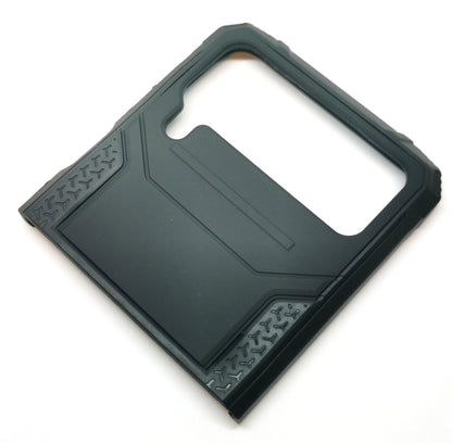 Case For Samsung Z Flip 4 Luxury PU Leather Flip Wallet Black Case Cover FoneFunShop