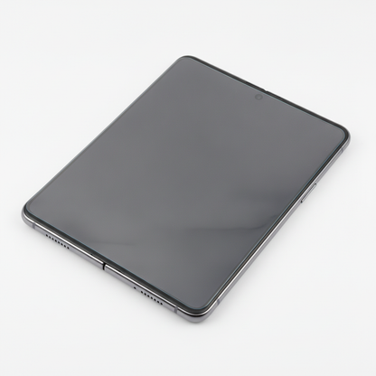 Clear hydrogel screen protector perfectly fitted on Samsung Galaxy Z Fold