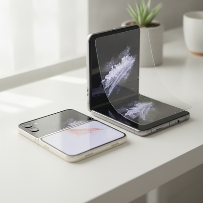 Clear Hydrogel Screen Protector Samsung Z Flip and Z Fold