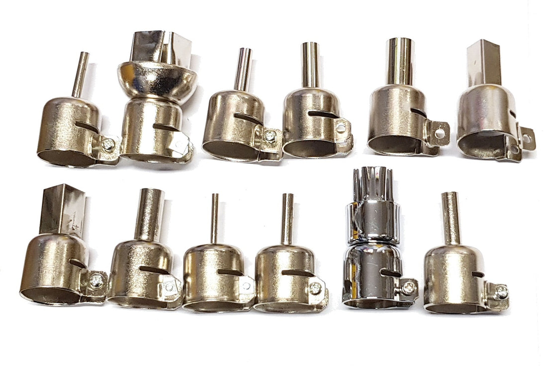 Angled Nozzles For Hot Air Rework Station 12 Piece Set – FoneFunShop
