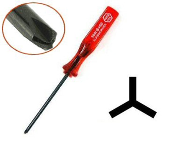 GCAMX Wii & Ds Lite Tri-wing Triwing Y-Tip Screwdriver Tool