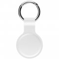 Holder Case For AirTag Silicone Protector in White