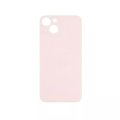 Glass Back For iPhone 13 Mini Plain In Pink