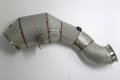 300cell Downpipe With Special Heatshield For Mercedes Benz M264 And M274