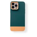 Case For iPhone 12 12 Pro 3 in 1 Designer in Green Orange
