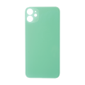 Glass Back For iPhone 11 Plain in Green