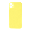 Glass Back For iPhone 11 Plain in Yellow