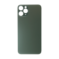 Glass Back For iPhone 11 Pro Plain in Green