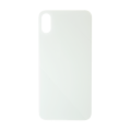 Glass Back For iPhone X Plain in White