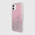 Case For iPhone 11 Switcheasy Pink Starfield Quicksand Style