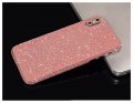 Back Protector For iPhone 8 Plus Pink Glitter Bling Rear Protector