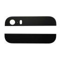 Back Glass For iPhone 5s Back Top and Bottom Glass in Black Pack of 3