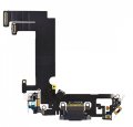 For iPhone 12 Compatible Charging Port Black