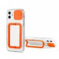 Case For iPhone 13 in Orange Camera Lens Protection