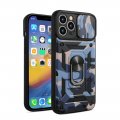 Case For iPhone 13 Pro in Sea Blue Hybrid Armoured Cover Shockproof
