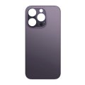 Glass Back For iPhone 14 Pro Max Plain in Deep Purple