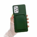 Case For Samsung S21 With Card Holder in Green