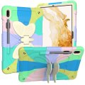 Case For iPad Pro 9.7 2017 2018 Air2 6 Butterfly Purple Rainbow with Stand