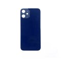 Glass Back For iPhone 12 Pro Max Plain in Blue