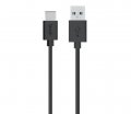 Type C 1M Cable USB Fast Charge Data Black Budi