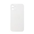 Glass Back For iPhone 12 Plain In White