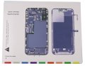 Magnetic Screw Mat Phone Repair Disassembly Guide For iPhone 13 Pro Max