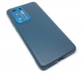 Case For Huawei P40 Pro Meephone Aqua Blue Hard Back PU Leather Effect