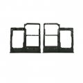 Sim Tray For Samsung A20F A205F in black