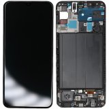 Lcd Screen For Samsung A50 A505F in Black