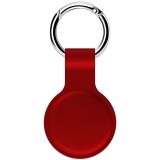 Silicone Protective Case Holder Compatible with Air Tags in Red