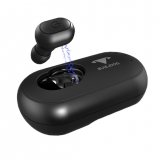 Bluetooth Earphone Solar Powered with In Car Solar Charging Dock
