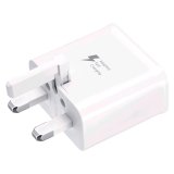 Reclaimed Samsung EP-TA20UWE Fast Charger 3Pin Plug 2 Amp White